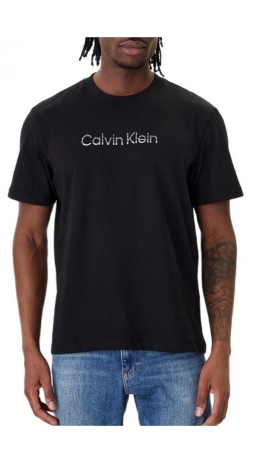 CALVIN KLEIN 20S EU WHOLESALE SPORTSWEAR GRAP T-SHIRT ΜΠΛΟΥΖΑ ΑΝΔΡΙΚΗ BLACK