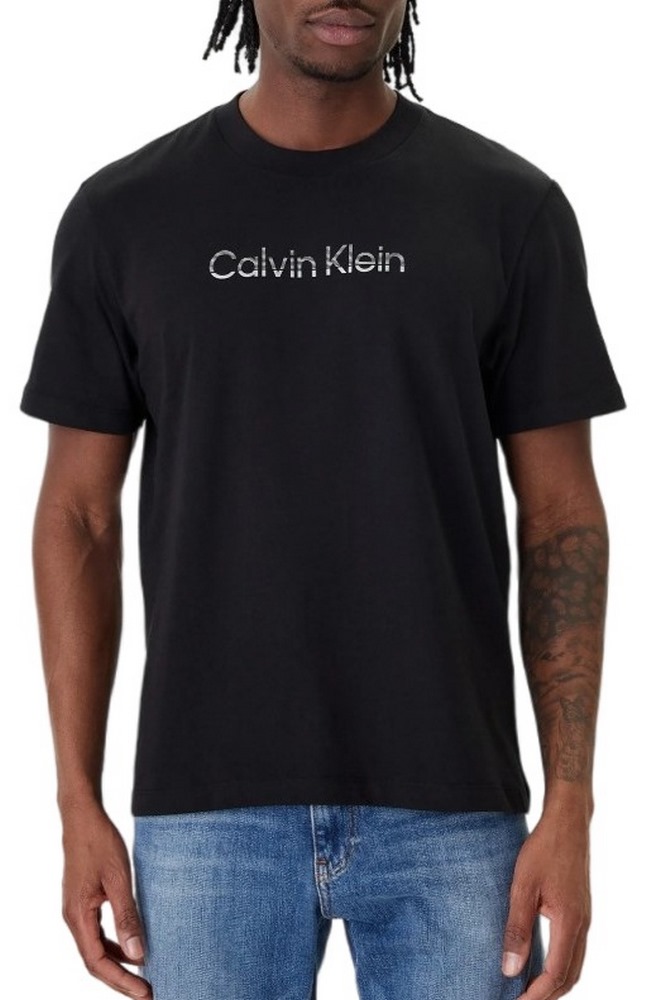 CALVIN KLEIN 20S EU WHOLESALE SPORTSWEAR GRAP T-SHIRT ΜΠΛΟΥΖΑ ΑΝΔΡΙΚΗ BLACK
