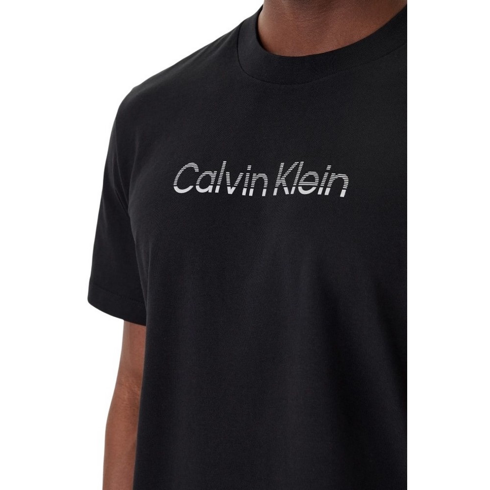 CALVIN KLEIN 20S EU WHOLESALE SPORTSWEAR GRAP T-SHIRT ΜΠΛΟΥΖΑ ΑΝΔΡΙΚΗ BLACK