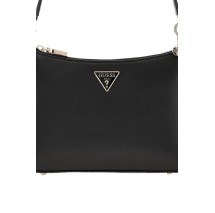 GUESS DARYNA II TOP ZIP SHOULDER BAG ΤΣΑΝΤΑ ΓΥΝΑΙΚΕΙΑ BLACK