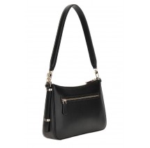 GUESS DARYNA II TOP ZIP SHOULDER BAG ΤΣΑΝΤΑ ΓΥΝΑΙΚΕΙΑ BLACK