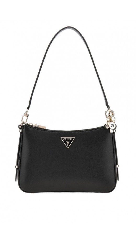 GUESS DARYNA II TOP ZIP SHOULDER BAG ΤΣΑΝΤΑ ΓΥΝΑΙΚΕΙΑ BLACK