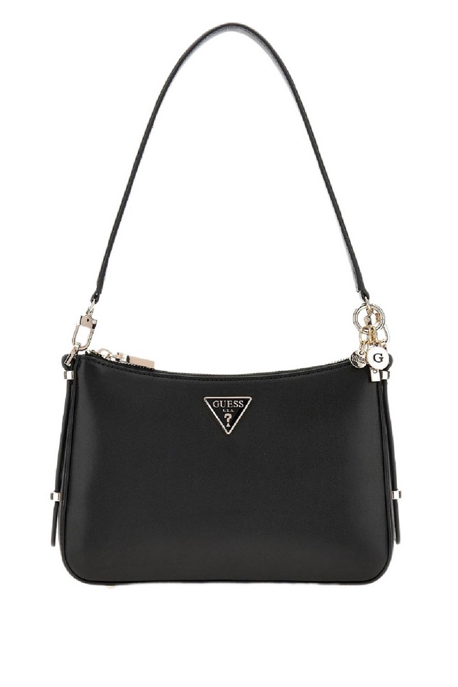GUESS DARYNA II TOP ZIP SHOULDER BAG ΤΣΑΝΤΑ ΓΥΝΑΙΚΕΙΑ BLACK