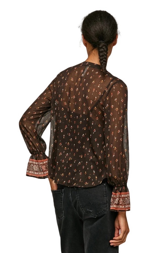 ΠΟΥΚΑΜΙΣΟ E2 NADINE ΓΥΝΑΙΚΕΙΟ PEPE JEANS BROWN