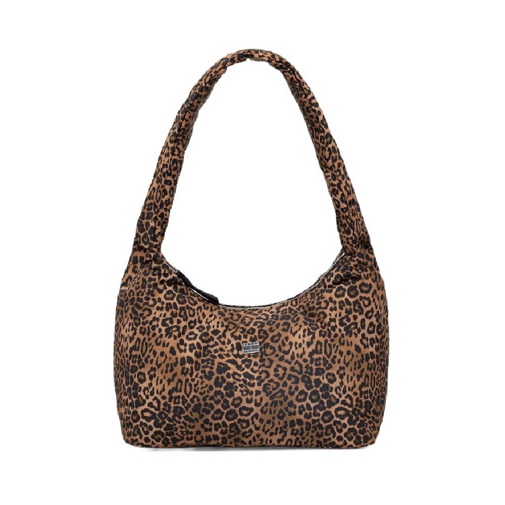 TOMMY JEANS URBAN LEO HOBO ΤΣΑΝΤΑ ΓΥΝΑΙΚΕΙΑ ANIMAL PRINT