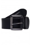 D1 OVIN VINTAGE BADGEMAN BELT ΑΞΕΣΟΥΑΡ ΑΝΔΡΙΚΟ BLACK