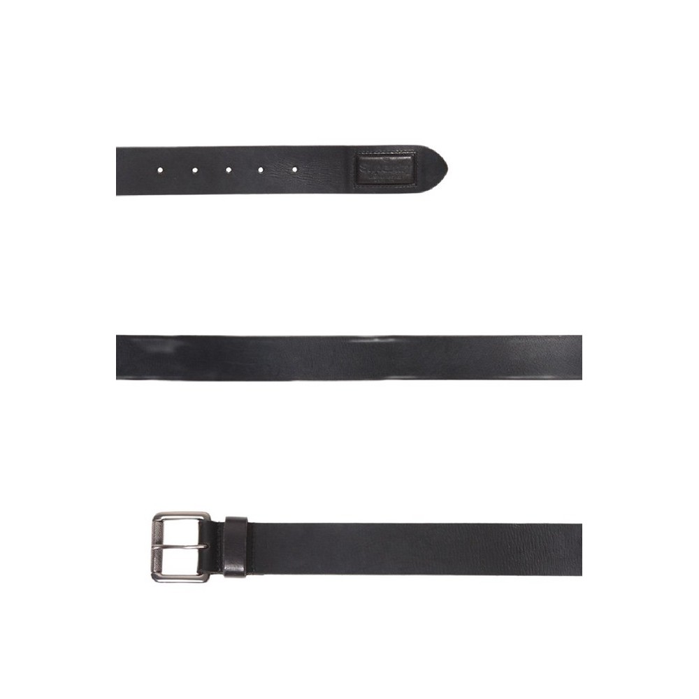 D1 OVIN VINTAGE BADGEMAN BELT ΑΞΕΣΟΥΑΡ ΑΝΔΡΙΚΟ BLACK