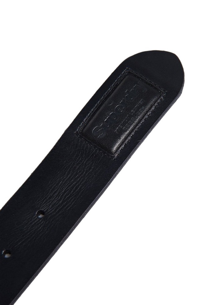 D1 OVIN VINTAGE BADGEMAN BELT ΑΞΕΣΟΥΑΡ ΑΝΔΡΙΚΟ BLACK