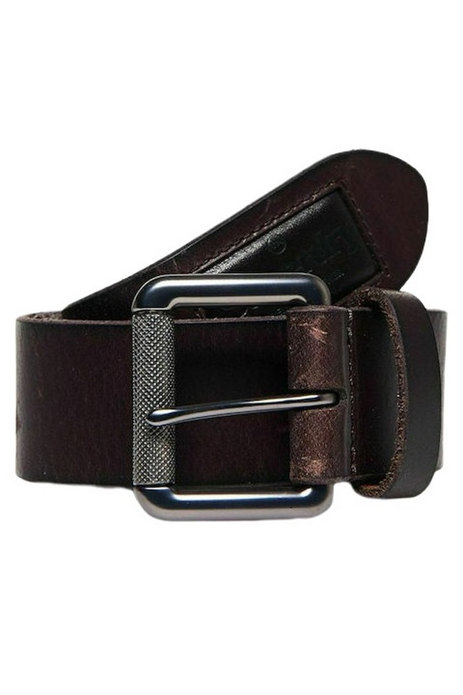 SUPERDRY BADGEMAN BELT ΖΩΝΗ ΑΝΔΡΙΚΗ BROWN