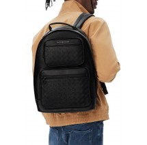 TOMMY HILFIGER MODERN MONOGRAM BACKPACK ΤΣΑΝΤΑ ΑΝΔΡΙΚΗ BLACK
