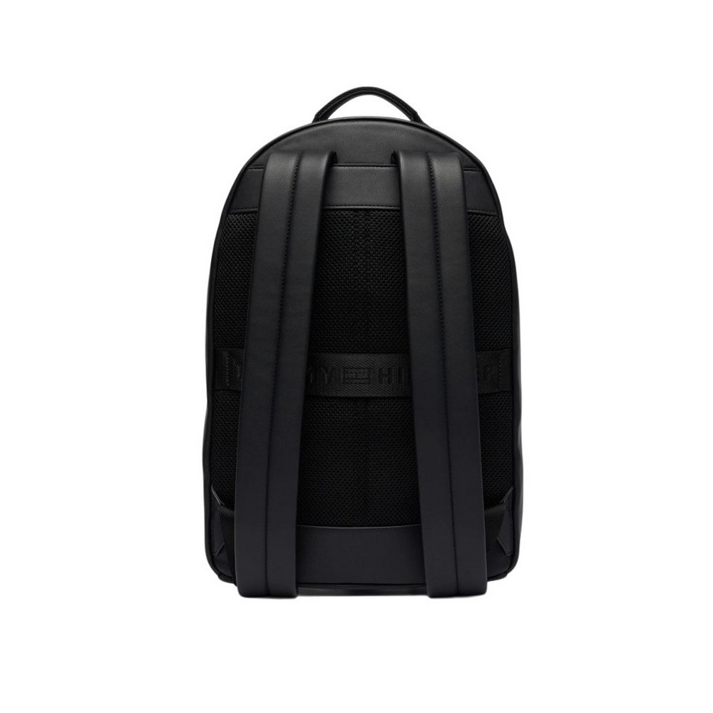 TOMMY HILFIGER MODERN MONOGRAM BACKPACK ΤΣΑΝΤΑ ΑΝΔΡΙΚΗ BLACK