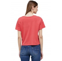 PEPE JEANS WIMANI T-SHIRT ΓΥΝΑΙΚΕΙΟ RED