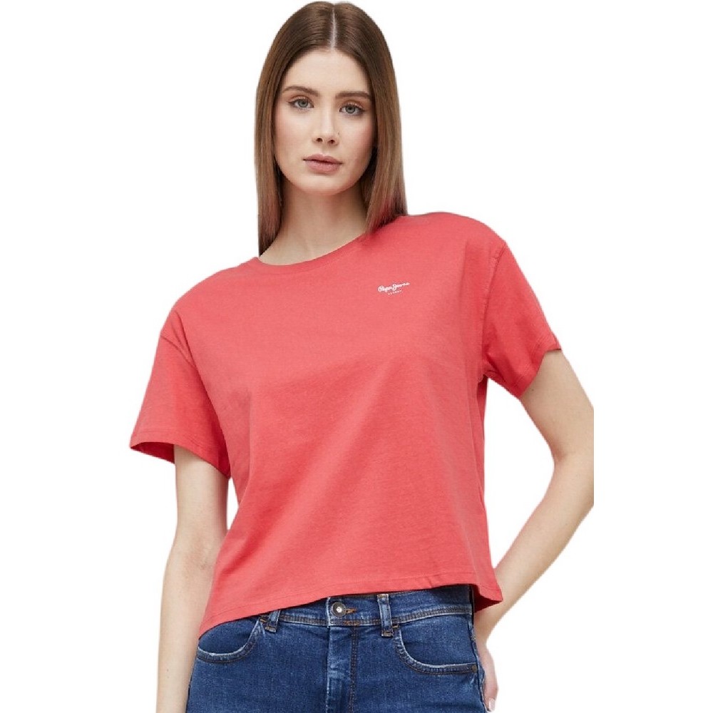 PEPE JEANS WIMANI T-SHIRT ΓΥΝΑΙΚΕΙΟ RED