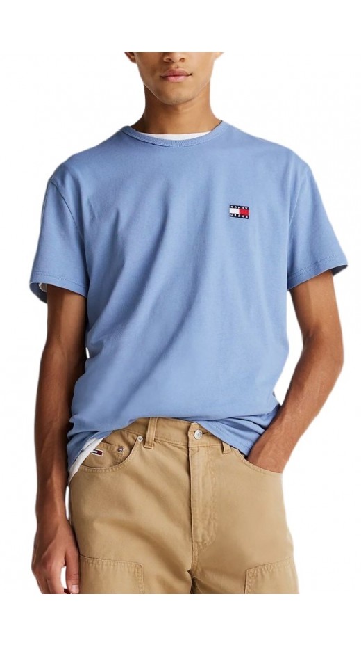 TOMMY JEANS REG BADGE TEE EXT T-SHIRT ΑΝΔΡΙΚΟ CIEL