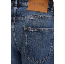 HUGO BOSS LENI S JEANS ΠΑΝΤΕΛΟΝΙ ΤΖΙΝ ΓΥΝΑΙΚΕΙΟ BLUΕ DENIM