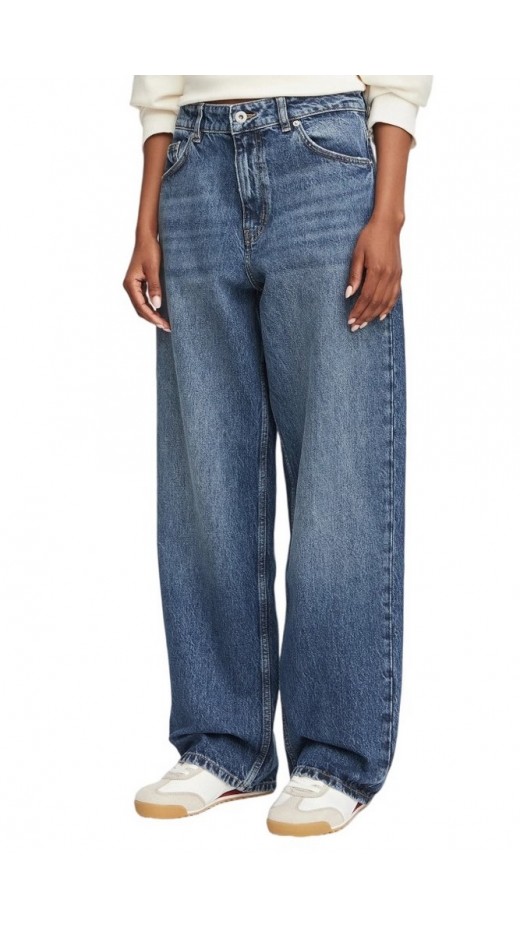 HUGO BOSS LENI S JEANS ΠΑΝΤΕΛΟΝΙ ΤΖΙΝ ΓΥΝΑΙΚΕΙΟ BLUΕ DENIM