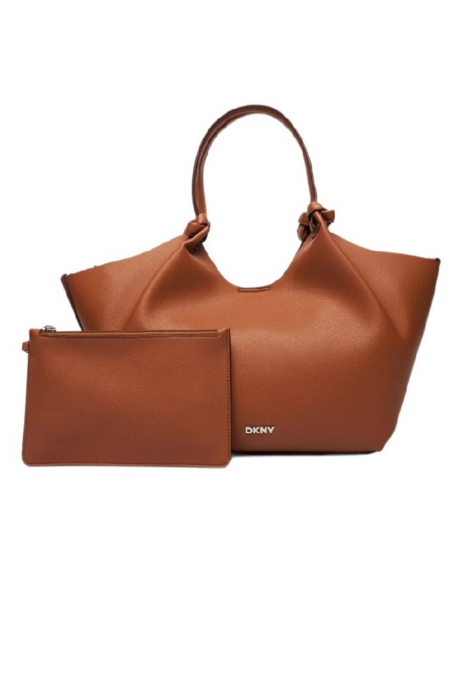 DKNY PAULA TOTE HANDBAG R42BAE49 ΤΣΑΝΤΑ ΓΥΝΑΙΚΕΙΑ TAN