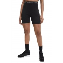 CALVIN KLEIN JEANS INTARSIA KNITTED CYCLING SHORTS ΚΟΛΑΝ ΠΟΔΗΛΑΤΙΚΟ ΓΥΝΑΙΚΕΙΟ BLACK