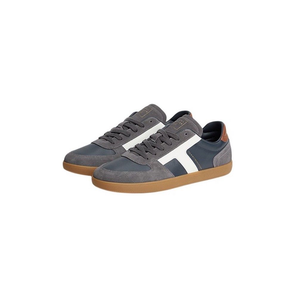 TOMMY HILFIGER TRIBECA SNEAKER MIX ΠΑΠΟΥΤΣΙ ΑΝΔΡΙΚΟ NAVY
