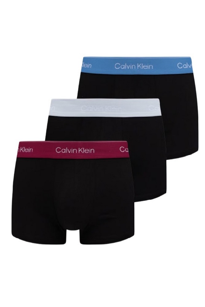 CALVIN KLEIN LOW RISE TRUNK 3PK ΕΣΩΡΟΥΧΟ ΑΝΔΡΙΚΟ WINE