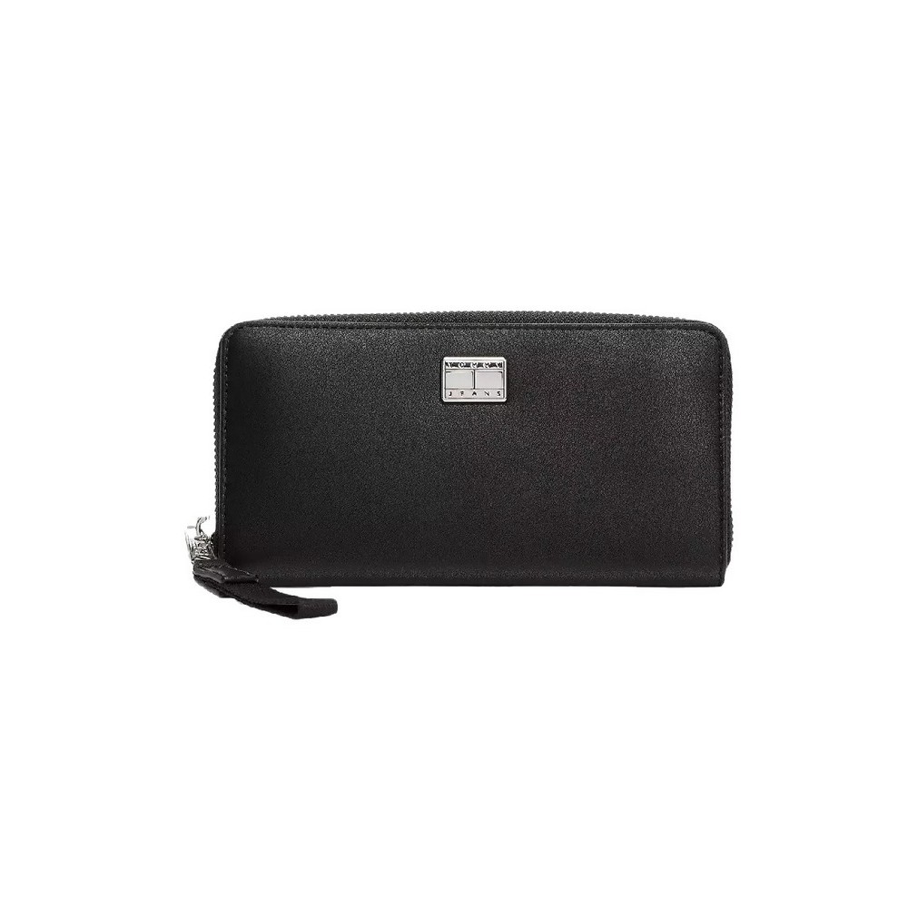 TOMMY JEANS AMERICAN COOL LARGE ZA ΠΟΡΤΟΦΟΛΙ ΓΥΝΑΙΚΕΙΟ BLACK