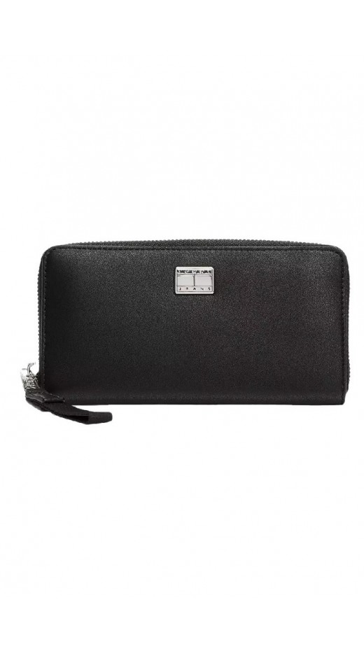 TOMMY JEANS AMERICAN COOL LARGE ZA ΠΟΡΤΟΦΟΛΙ ΓΥΝΑΙΚΕΙΟ BLACK