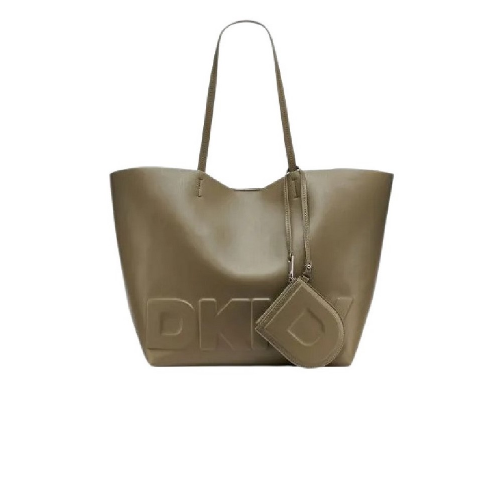 DKNY TINSLEY TOTE HANDBAG R52AZJ27 ΤΣΑΝΤΑ ΓΥΝΑΙΚΕΙΑ KHAKI