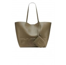 DKNY TINSLEY TOTE HANDBAG R52AZJ27 ΤΣΑΝΤΑ ΓΥΝΑΙΚΕΙΑ KHAKI