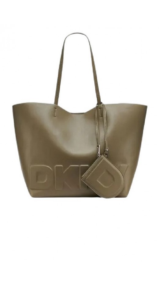 R52AZJ27 TINSLEY TOTE HANDBAG DKNY KHAKI
