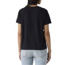 LEVIS® PERFECT TEE LSE HOUSEMARK T-SHIRT ΜΠΛΟΥΖΑ ΓΥΝΑΙΚΕΙΑ BLACK