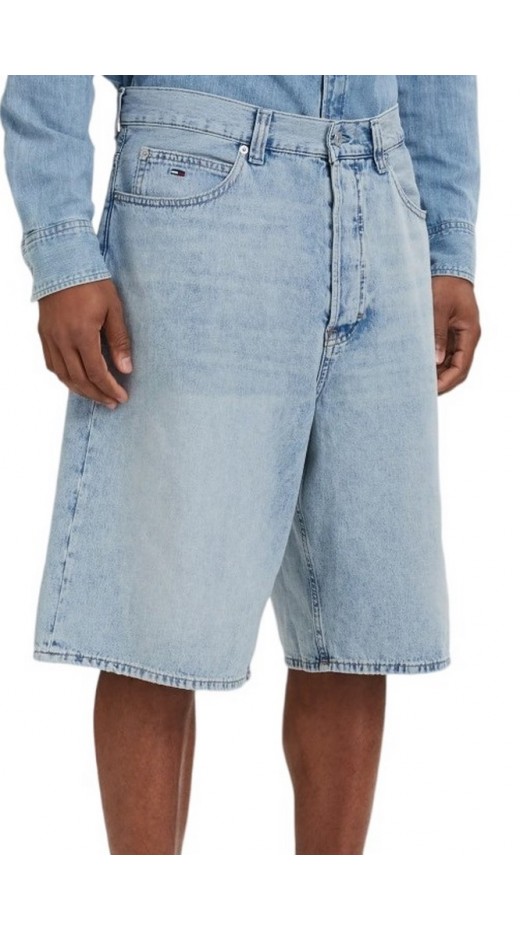 TOMMY JEANS THEO BAGGY SHORT BJ6015 ΤΖΙΝ ΒΕΡΜΟΥΔΑ ΑΝΔΡΙΚΗ DENIM LIGHT