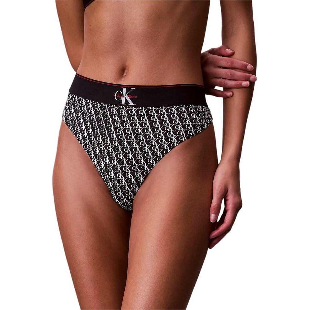 CALVIN KLEIN THONG ΕΣΩΡΟΥΧΟ ΓΥΝΑΙΚΕΙΟ CK BLACK