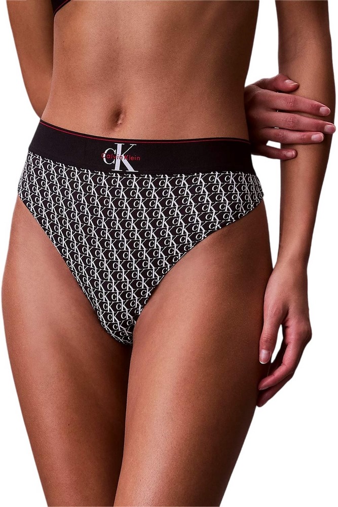 CALVIN KLEIN THONG ΕΣΩΡΟΥΧΟ ΓΥΝΑΙΚΕΙΟ CK BLACK