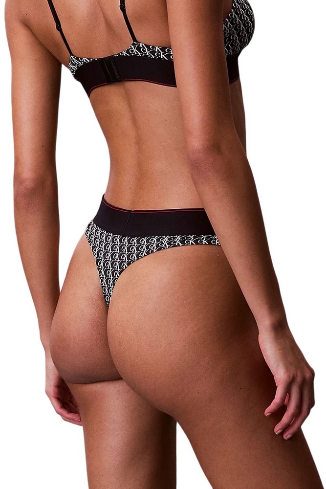 CALVIN KLEIN THONG ΕΣΩΡΟΥΧΟ ΓΥΝΑΙΚΕΙΟ CK BLACK
