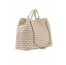 GUESS GIULLY II LARGE 2 IN 1 TOTE ΤΣΑΝΤΑ ΓΥΝΑΙΚΕΙΑ TAUPE
