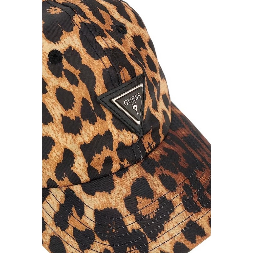 GUESS BASEBALL CAP ΚΑΠΕΛΟ ΓΥΝΑΙΚΕΙΟ ANIMAL PRINT