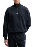 HUGO BOSS NEELER JERSEY SWEATSHIRT ΜΠΛΟΥΖΑ ΦΟΥΤΕΡ ΑΝΔΡΙΚΗ NAVY