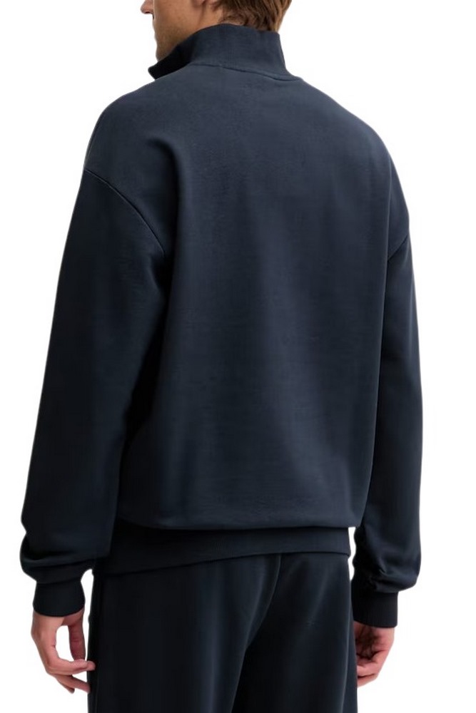 HUGO BOSS NEELER JERSEY SWEATSHIRT ΜΠΛΟΥΖΑ ΦΟΥΤΕΡ ΑΝΔΡΙΚΗ NAVY