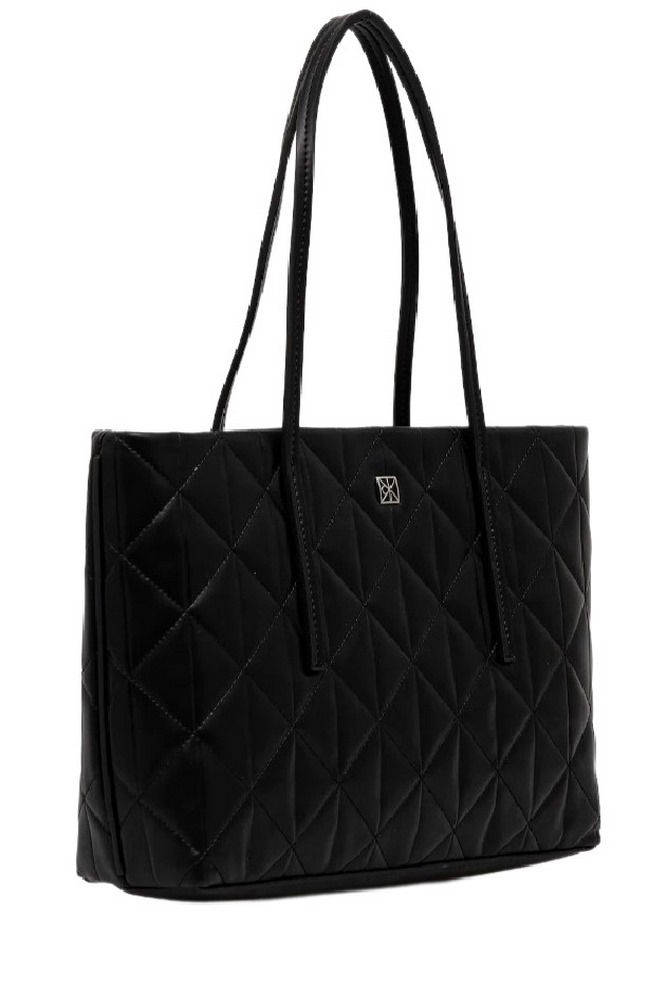 CALVIN KLEIN JQUILTED SMALL TOTE ΤΣΑΝΤΑ ΓΥΝΑΙΚΕΙΑ BLACK