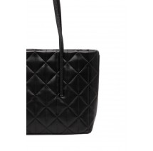 CALVIN KLEIN JQUILTED SMALL TOTE ΤΣΑΝΤΑ ΓΥΝΑΙΚΕΙΑ BLACK