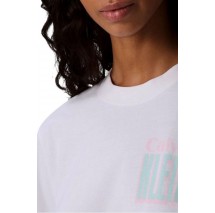 CALVIN KLEIN JEANS SS BOXY FIT TEE T-SHIRT ΜΠΛΟΥΖΑ ΓΥΝΑΙΚΕΙΑ WHITE