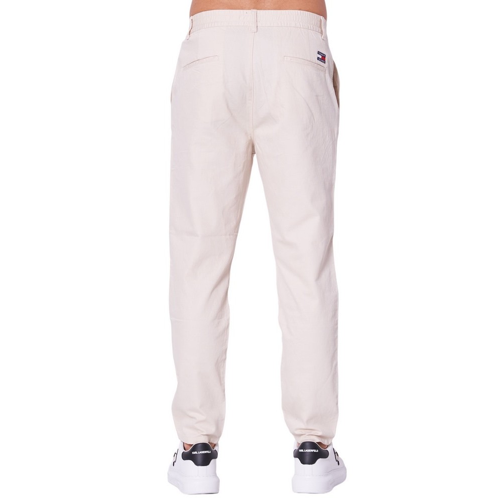 TOMMY JEANS ISAAC HEMP BLEND PANT ΠΑΝΤΕΛΟΝΙ ΑΝΔΡΙΚΟ BEIGE