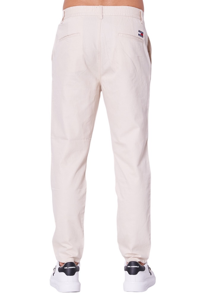 TOMMY JEANS ISAAC HEMP BLEND PANT ΠΑΝΤΕΛΟΝΙ ΑΝΔΡΙΚΟ BEIGE