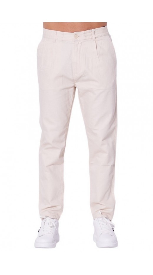 TOMMY JEANS ISAAC HEMP BLEND PANT ΠΑΝΤΕΛΟΝΙ ΑΝΔΡΙΚΟ BEIGE
