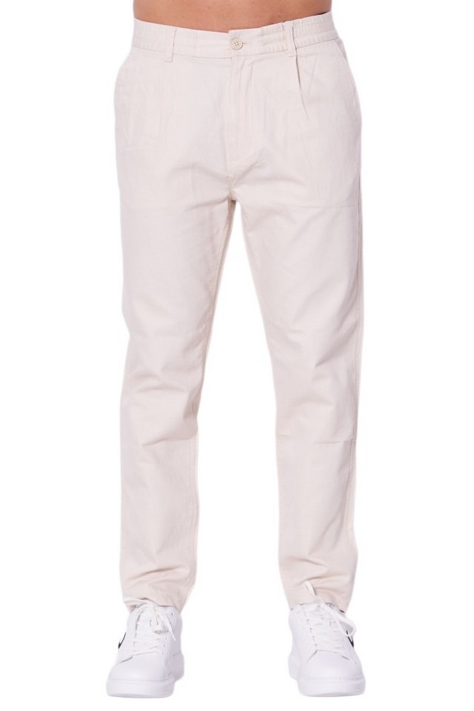 TOMMY JEANS ISAAC HEMP BLEND PANT ΠΑΝΤΕΛΟΝΙ ΑΝΔΡΙΚΟ BEIGE