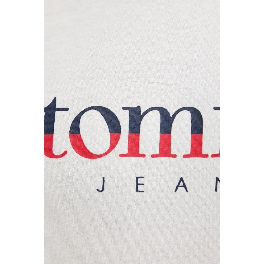 TOMMY JEANS  REG DNA TEE EXT T-SHIRT ΜΠΛΟΥΖΑ ΑΝΔΡΙΚΗ WHITE