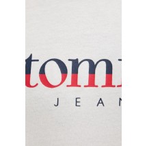 TOMMY JEANS  REG DNA TEE EXT T-SHIRT ΜΠΛΟΥΖΑ ΑΝΔΡΙΚΗ WHITE