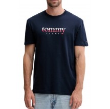 TOMMY JEANS  REG DNA TEE EXT T-SHIRT ΜΠΛΟΥΖΑ ΑΝΔΡΙΚΗ DARK NAVY