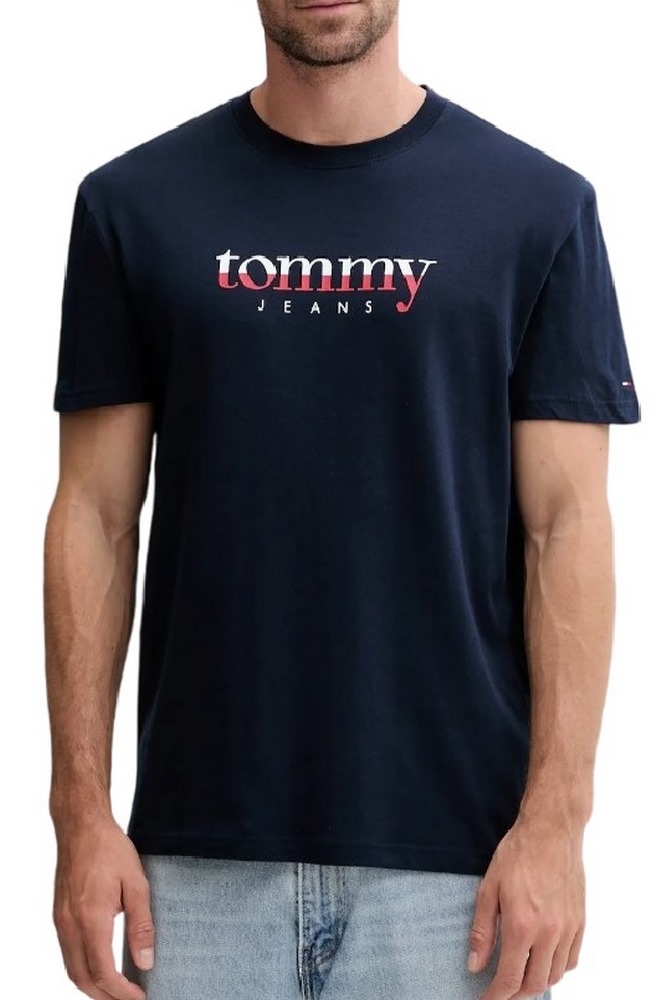 TOMMY JEANS  REG DNA TEE EXT T-SHIRT ΜΠΛΟΥΖΑ ΑΝΔΡΙΚΗ DARK NAVY