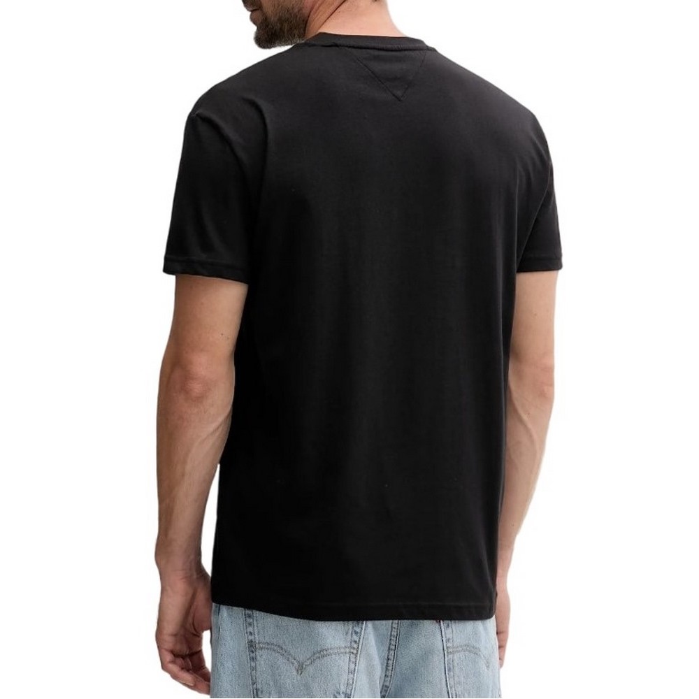 TOMMY JEANS  REG DNA TEE EXT T-SHIRT ΜΠΛΟΥΖΑ ΑΝΔΡΙΚΗ BLACK